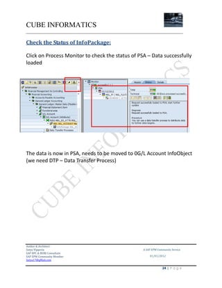 Sapbpc nw 10.0 master data load from bw to bpc | PDF