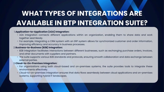 SAP BTP Integration Suite: Purpose and Capabilities Explored | PDF