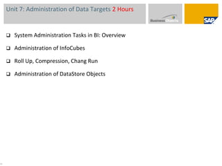  Are the basis for WEB Templates, BEx Analyzer Workbooks, Formatted Reporting (Report Designer) Queries can be created for different InfoProviders: InfoCubes