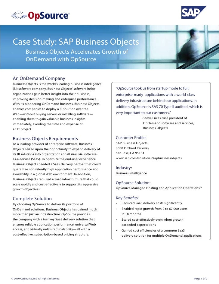 case study sap establishing a © sap ag case study product sap erp materials management (mm) case study vendors are established in both accounting and purchasing. case study sap establishing a © sap ag case study product sap erp materials management (mm) case study vendors are established in both accounting and purchasing.