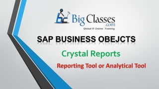 Crystal Reports
 