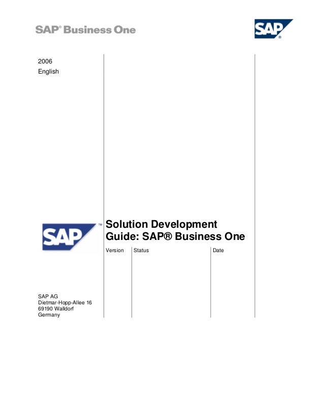 sap business one software sap business one software