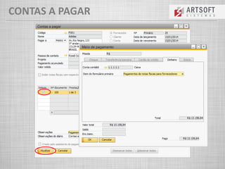CONTAS A PAGAR
 