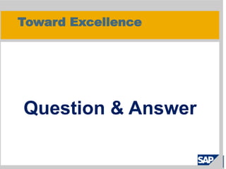 Mohsen Riasatian ,Mashhad, Iran Khodro , 1390.05.09
Question & Answer
Toward Excellence
 