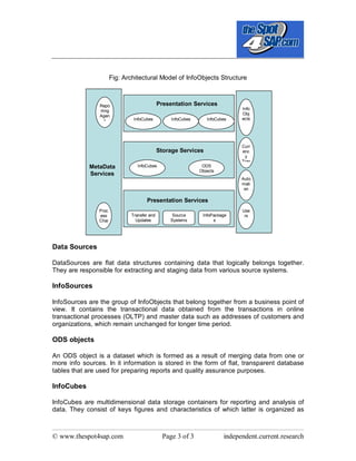 Sap business warehouse_v1 | PDF