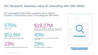 SAP Cloud Platform – Data & Storage - Overview | PDF