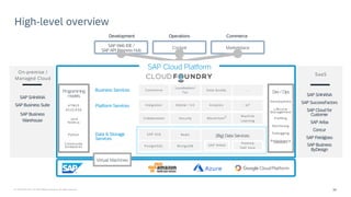 SAP Cloud Platform – Data & Storage - Overview | PDF