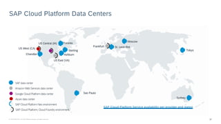 SAP Cloud Platform – Data & Storage - Overview | PDF