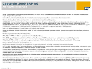 Integration is mainly point-to-point