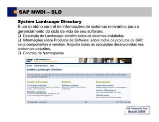 Sap Comunity Day Brasil 2009 - SAP NWDI