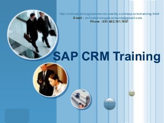 http://onlinetrainingplacements.weebly.com/sap-crm-training.html
Email : onlinetrainingplacements@gmail.com
Phone : 001.602.761.7697

SAP CRM Training

LOGO
Place Your Text Here

 