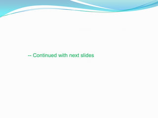 -- Continued with next slides
 