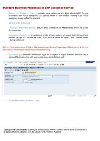 SAP Logistics - CS - Standard Process & Configuration document | DOCX