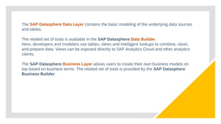 SAP Datasphere Theory Concepts for Freshers | PDF