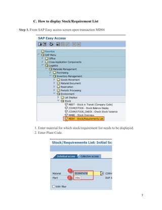 SAP Demand Management | PDF