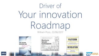 Driver of
Your innovation
RoadmapWilliam Poos, 22/06/2017
 