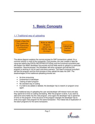 Sap Easy Upload | PDF