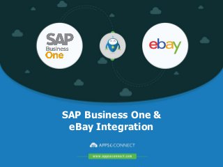 SAP Business One &
eBay Integration
 