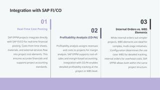 Sap Eppm Module Comprehensive SAP EPPM Guide: Processes, Configuration & Integration | PPTX