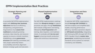 Comprehensive SAP EPPM Guide: Processes, Configuration & Integration | PPTX