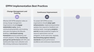 Comprehensive SAP EPPM Guide: Processes, Configuration & Integration | PPTX