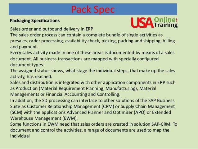 SAP EWM Outbound Process 2