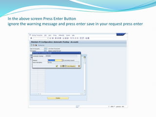 In the above screen Press Enter Button
ignore the warning message and press enter save in your request press enter
 