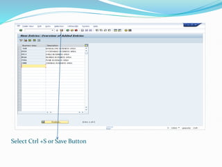 Select Ctrl +S or Save Button
 