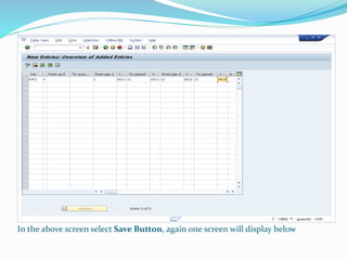 In the above screen select Save Button, again one screen will display below
 
