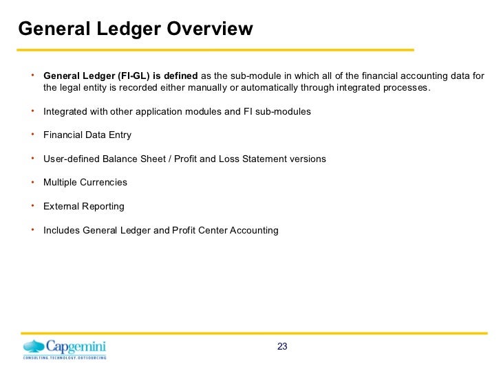 online general ledger