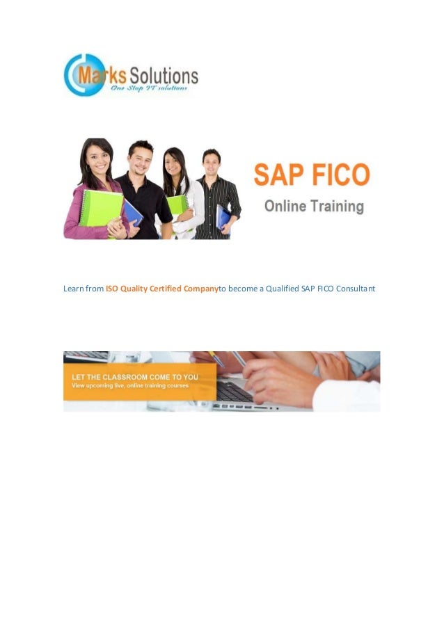Sap fico online training sap fico classes online sap fico courses