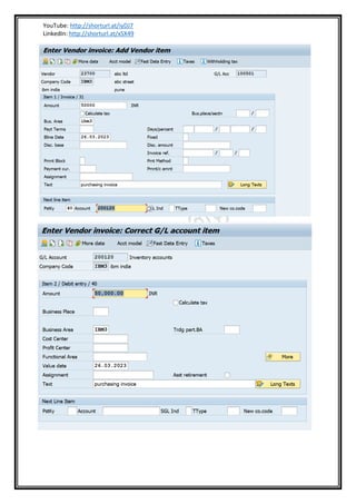 SAP FICO Configuration PDF Part 1| Financial accounting and controlling ...