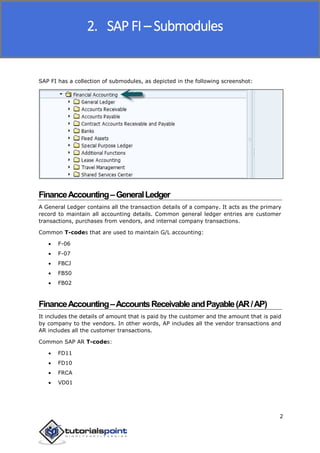 Sap fico tutorial v1 | PDF | Business Accounting & Finance | Business