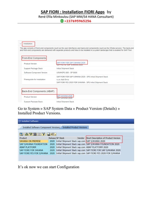 Sap fiori installation fiori apps pdf