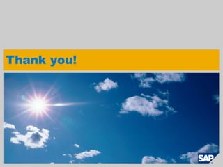 Thank you!




             Confidential   21
 