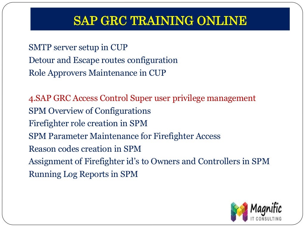 Sap grc security/training sap tutorial training in chennai