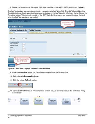 SAP guided workflow in IBM BPM | PDF