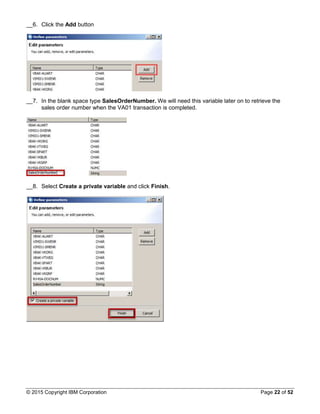 SAP guided workflow in IBM BPM | PDF