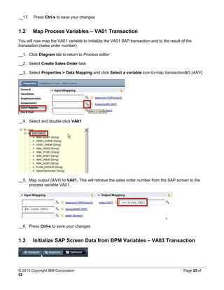 SAP guided workflow in IBM BPM | PDF