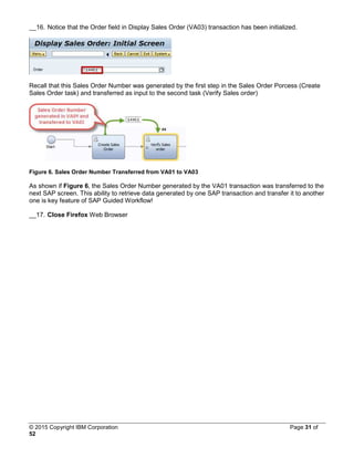 SAP guided workflow in IBM BPM | PDF
