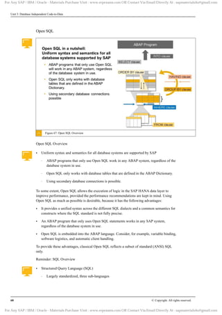Sap ha400 en col13_hana 2.0 sps00 sAP book | PDF