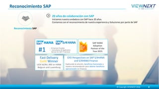 Servicios de Migración SAP HANA