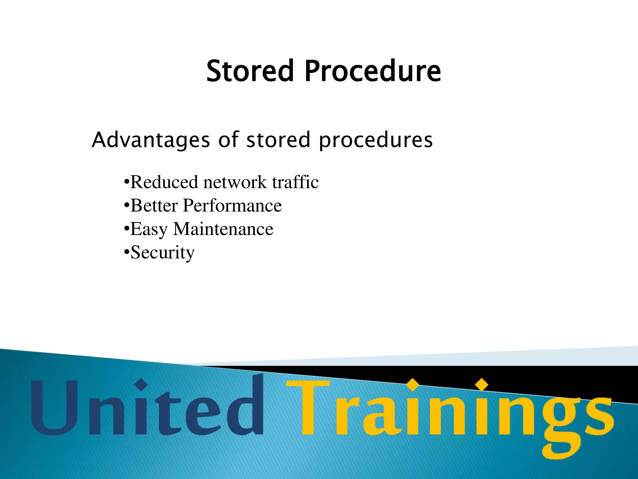 Triggers
Statement-level Triggers:
A statement trigger is fired only for once for a DML statement
irrespective of the number of rows affected by the statement.
Statement-level triggers are typically used to enforce rules that
are not related to data. For example, it is possible to implement a
rule that says “no body can modify BATCHES table after 9
P.M”.
Statement-level trigger is the default type of trigger.
 
