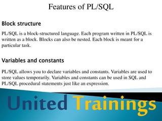 Oracle PL/SQL online training | PL/SQL online Training | PPT