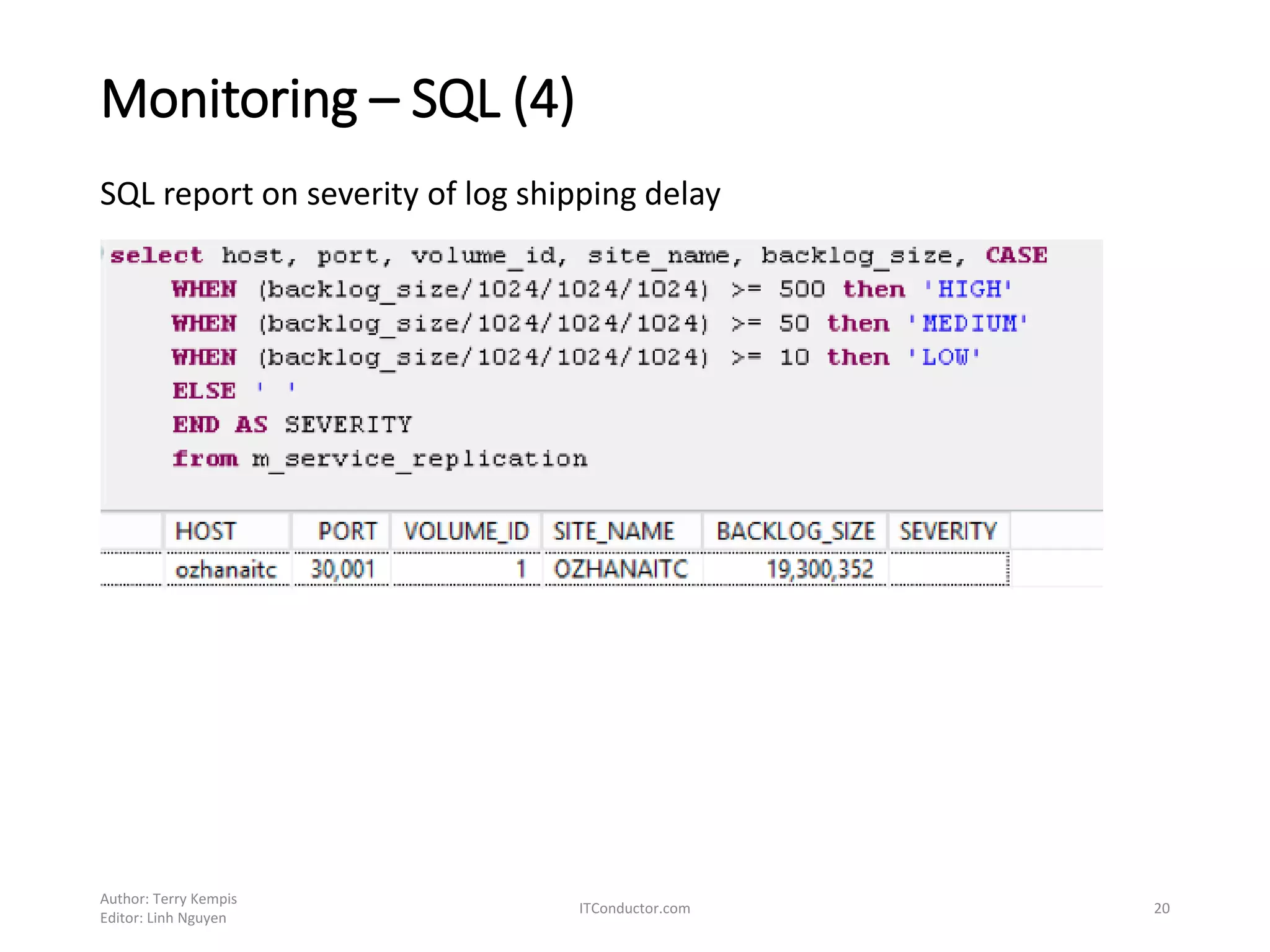 SAP HANA System Replication - Setup, Operations and HANA Monitoring ...