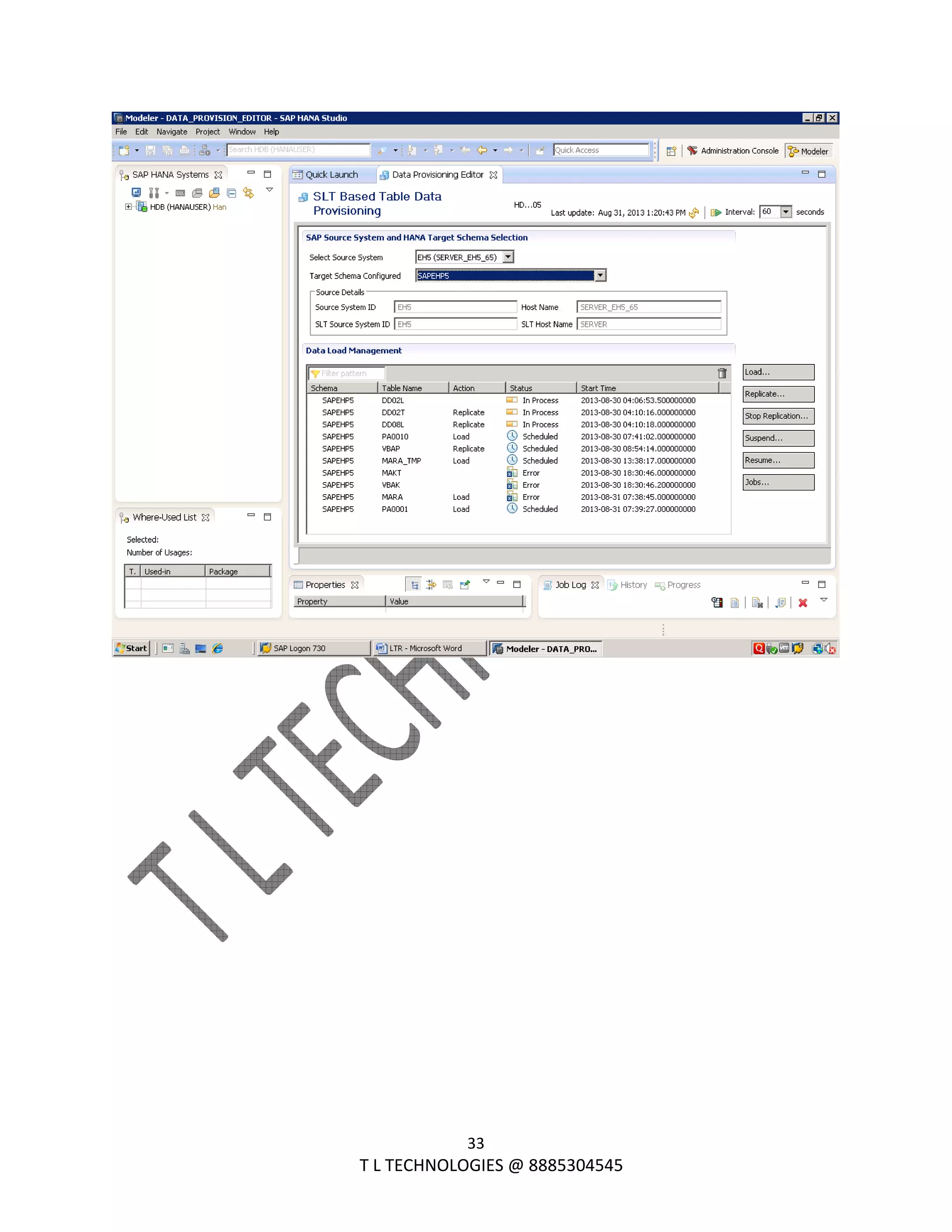  
33 
                                                                T L TECHNOLOGIES @ 8885304545 
 
 