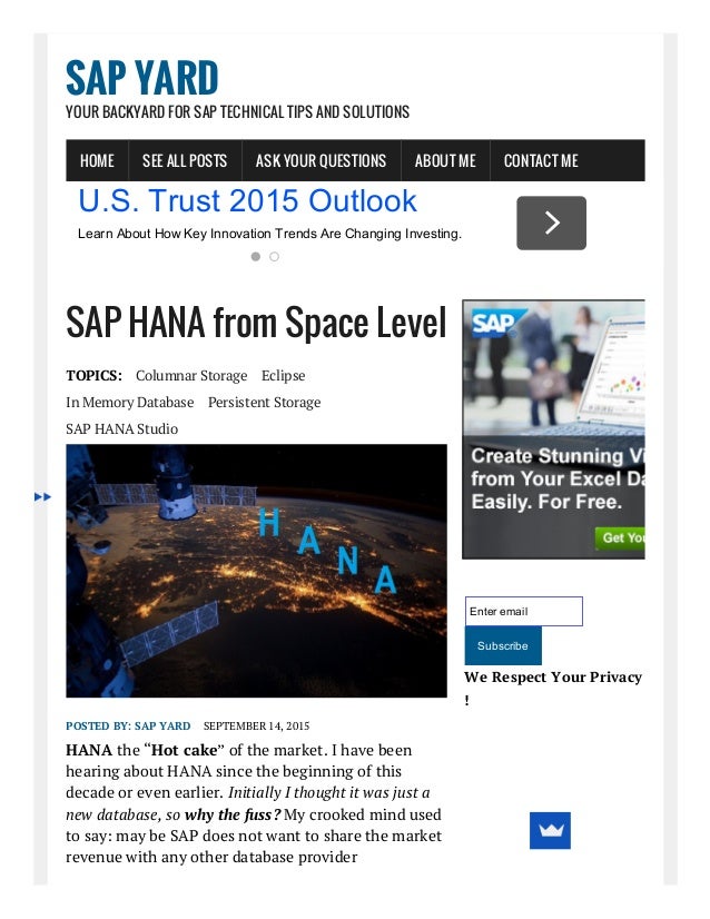 sap hana for beginners from a beginner sap for beginners