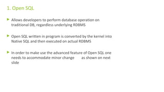 Sap hana on technical level By Yogesh Gupte | PPT