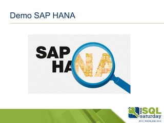 Demo SAP HANA
 