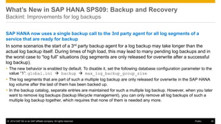 SAP HANA SPS09 - Backup and Recovery | PDF